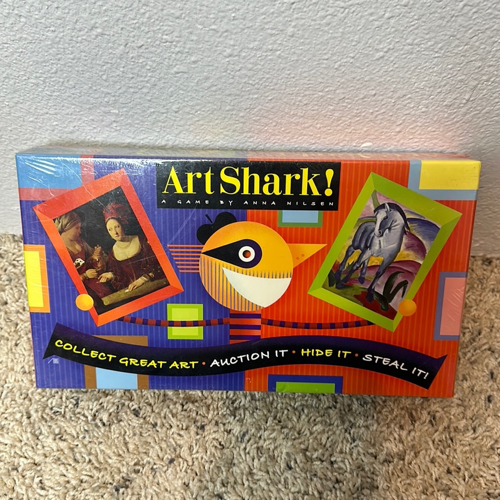 Art Shark A Game by Anna Nilsen